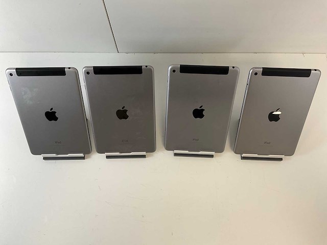 Apple ipad mini 4 7.9” - wifi + cellular - 128 gb / 32 gb - space gray (4x) - afbeelding 5 van  5