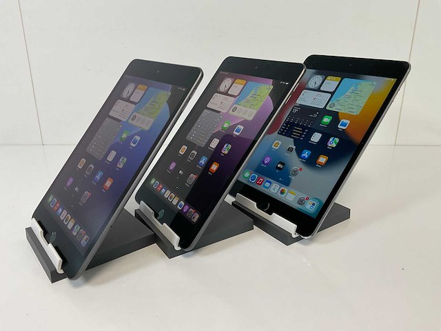 Apple ipad mini 4th & 5th gen - wifi + cellular - 128 gb / 256 gb - space gray (3x) - afbeelding 5 van  9