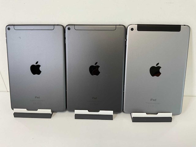 Apple ipad mini 4th & 5th gen - wifi + cellular - 128 gb / 256 gb - space gray (3x) - afbeelding 6 van  9