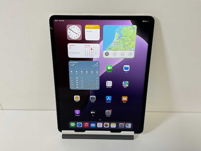 Apple ipad pro (2021) 12.9” - wifi + cellular - 256 gb - silver - afbeelding 1 van  6