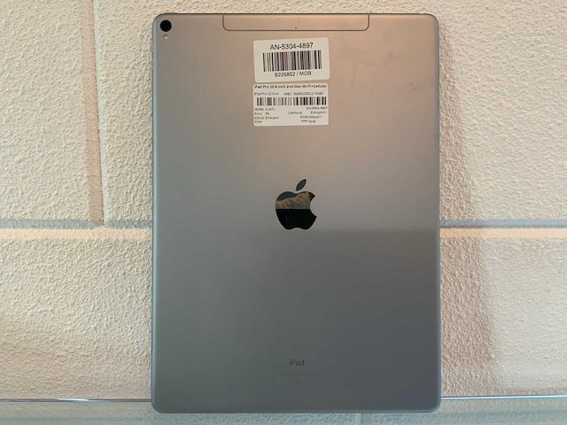 Apple ipad pro 2nd gen 12,9 ‘’ 64 gb wi-fi + cellular space gray - afbeelding 2 van  2