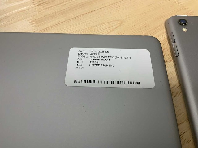 Apple ipad pro a1673 apple (2x) - afbeelding 3 van  9