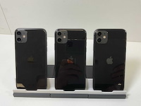 Apple iphone 11 - 128 gb - black (3x) - afbeelding 5 van  5