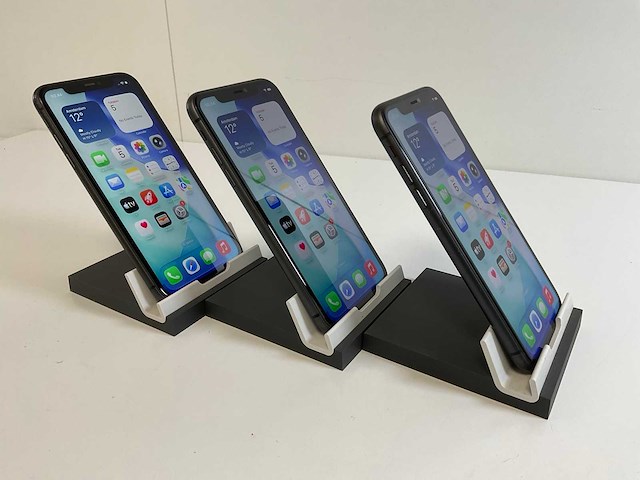 Apple iphone 11 - 64 gb - black (3x) - afbeelding 5 van  6