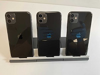 Apple iphone 11 - 64 gb - black (3x) - afbeelding 5 van  5