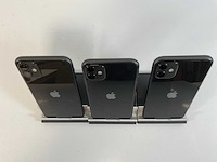 Apple iphone 11 - 64 gb - black (3x) - afbeelding 5 van  5
