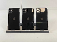 Apple iphone 11 - 64 gb - black (3x) - afbeelding 5 van  5