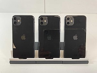 Apple iphone 11 - 64 gb - black (3x) - afbeelding 5 van  5