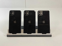 Apple iphone 11 - 64 gb - black (3x) - afbeelding 5 van  5