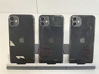 Apple iphone 11 - 64 gb - black (3x) - afbeelding 5 van  5