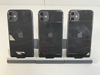Apple iphone 11 - 64 gb - black (3x) - afbeelding 5 van  5