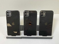 Apple iphone 11 - 64 gb - black (3x) - afbeelding 5 van  5