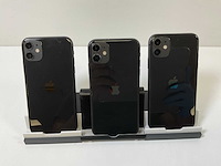 Apple iphone 11 - 64 gb - black (3x) - afbeelding 4 van  4