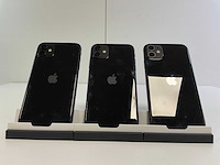 Apple iphone 11 - 64 gb - black (3x) - afbeelding 5 van  5