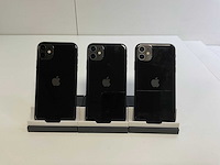 Apple iphone 11 - 64 gb - black (3x) - afbeelding 4 van  4