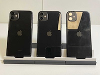 Apple iphone 11 - 64 gb - black (3x) - afbeelding 3 van  3