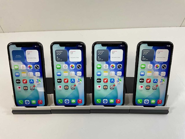 Apple iphone 11 - 64 gb - black (4x) - afbeelding 1 van  5
