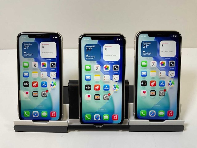 Apple iphone 11 - 64 gb - white (3x) - afbeelding 1 van  5