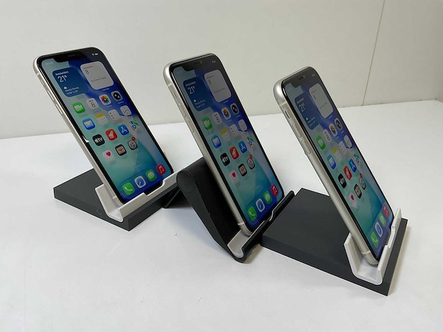 Apple iphone 11 - 64 gb - white (3x) - afbeelding 3 van  5