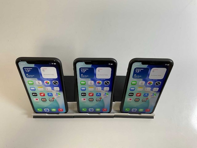 Apple iphone 11 - 64 gb / 128 gb - black (3x) - afbeelding 2 van  5