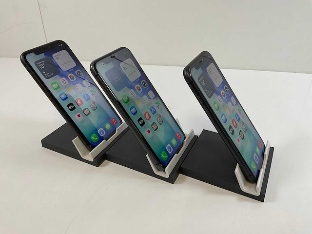 Apple iphone 11 - 64 gb / 128 gb - black (3x) - afbeelding 3 van  5