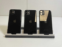 Apple iphone 11 - 64 gb / 128 gb - black (3x) - afbeelding 2 van  2