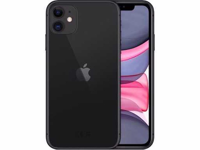 Apple iphone 11 256gb zwart - afbeelding 1 van  11