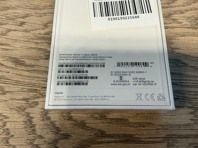 Apple iphone 11 256gb zwart - afbeelding 10 van  11