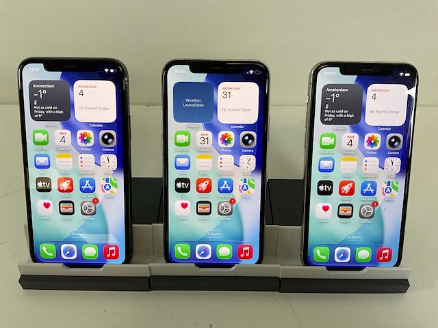 Apple iphone 11 pro - 64 gb - silver / space gray (3x) - afbeelding 1 van  6