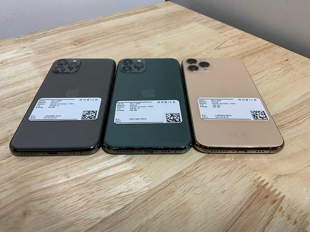 Apple iphone 11 pro a2215 mobiele telefoon (3x) - afbeelding 5 van  10