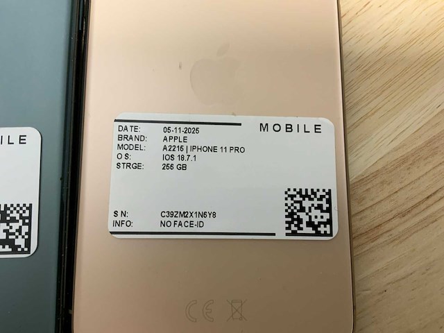 Apple iphone 11 pro a2215 mobiele telefoon (3x) - afbeelding 9 van  10
