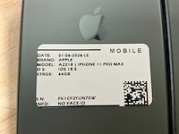 Apple iphone 11pro max mobiele telefoon (5x) - afbeelding 2 van  10
