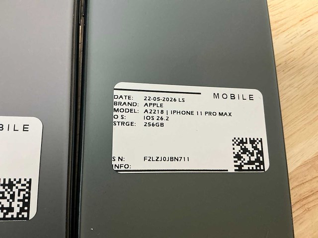 Apple iphone 11pro max mobiele telefoon (5x) - afbeelding 9 van  10