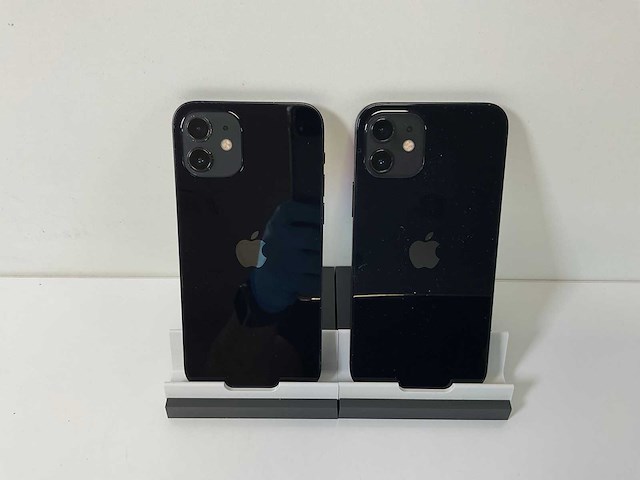 Apple iphone 12 - 128 gb - black (2x) - afbeelding 5 van  5