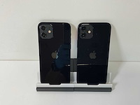 Apple iphone 12 - 128 gb - black (2x) - afbeelding 5 van  5