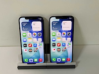 Apple iphone 12 - 128 gb - black (2x) - afbeelding 1 van  6