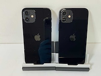 Apple iphone 12 - 128 gb - black (2x) - afbeelding 5 van  6