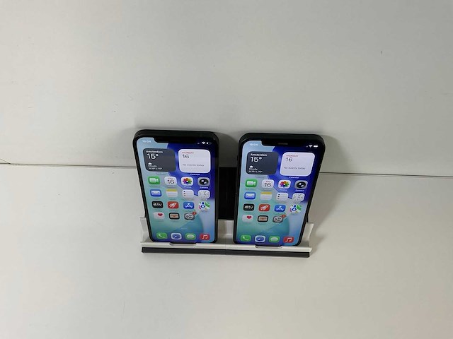Apple iphone 12 - 128 gb - black (2x) - afbeelding 2 van  4