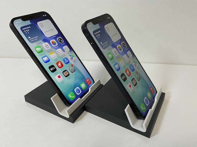 Apple iphone 12 - 128 gb - black (2x) - afbeelding 3 van  5