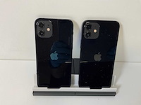 Apple iphone 12 - 128 gb - black (2x) - afbeelding 5 van  5