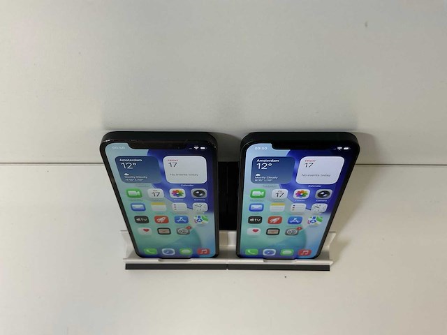 Apple iphone 12 - 128 gb - black (2x) - afbeelding 2 van  5