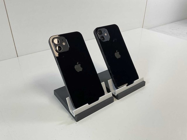 Apple iphone 12 - 128 gb - black (2x) - afbeelding 4 van  4