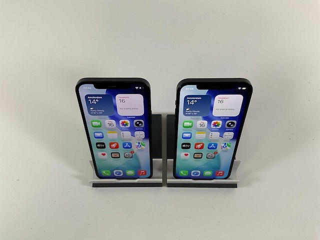 Apple iphone 12 - 128 gb - black (2x) - afbeelding 2 van  5