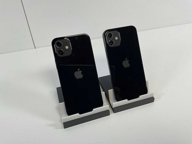 Apple iphone 12 - 128 gb - black (2x) - afbeelding 5 van  5