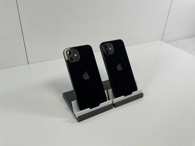 Apple iphone 12 - 128 gb - black (2x) - afbeelding 4 van  4