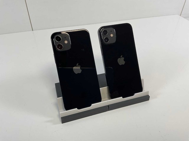 Apple iphone 12 - 128 gb - black (2x) - afbeelding 4 van  4