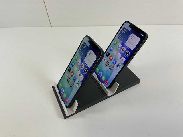 Apple iphone 12 - 128 gb - black (2x) - afbeelding 3 van  5