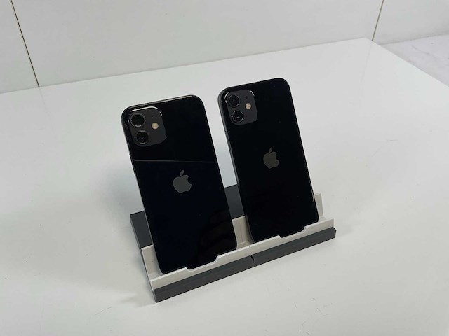 Apple iphone 12 - 128 gb - black (2x) - afbeelding 5 van  5