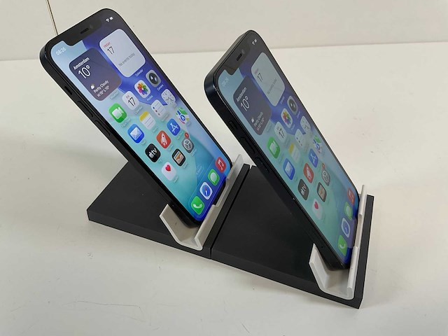 Apple iphone 12 - 128 gb - black (2x) - afbeelding 4 van  5