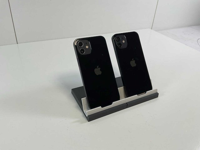 Apple iphone 12 - 128 gb - black (2x) - afbeelding 5 van  5